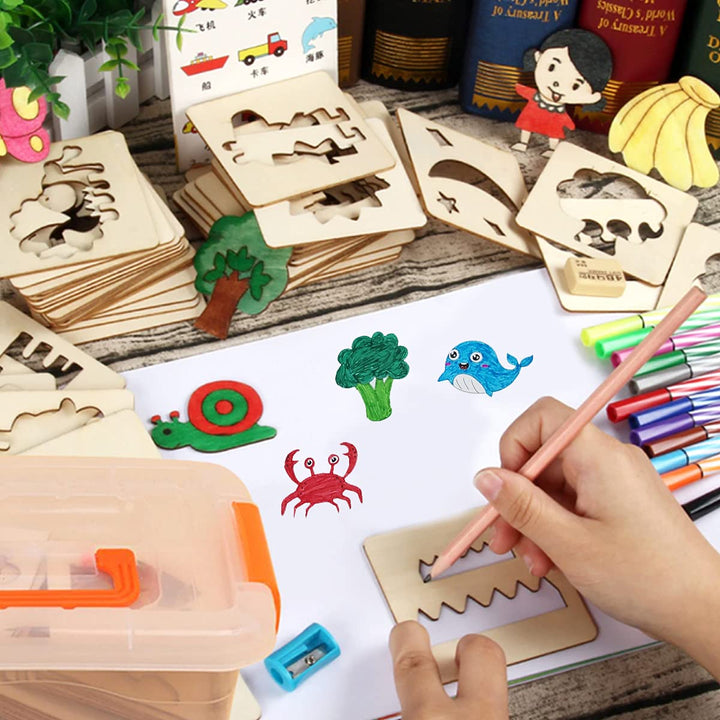 Webby Creative Drawing Wooden Kit