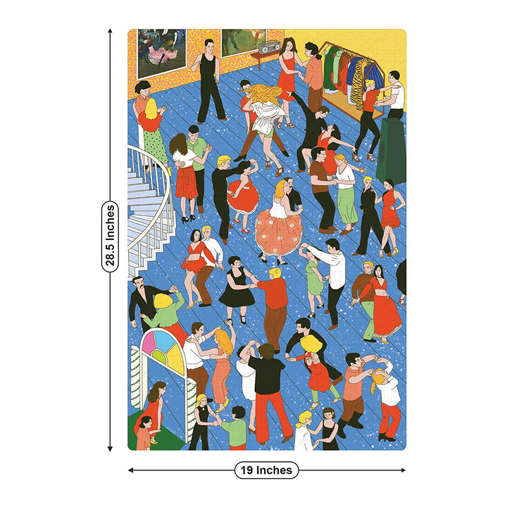 Webby Salsa Practice Wooden Jigsaw Puzzle, 1000 Pieces