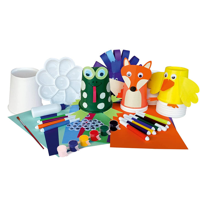Webby DIY Art and Craft Paper Cup Making and Painting