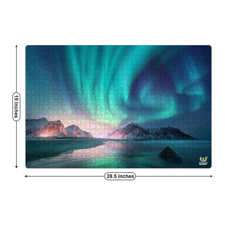 Webby Aurora Borealis Jigsaw Puzzle, 1000 Pieces
