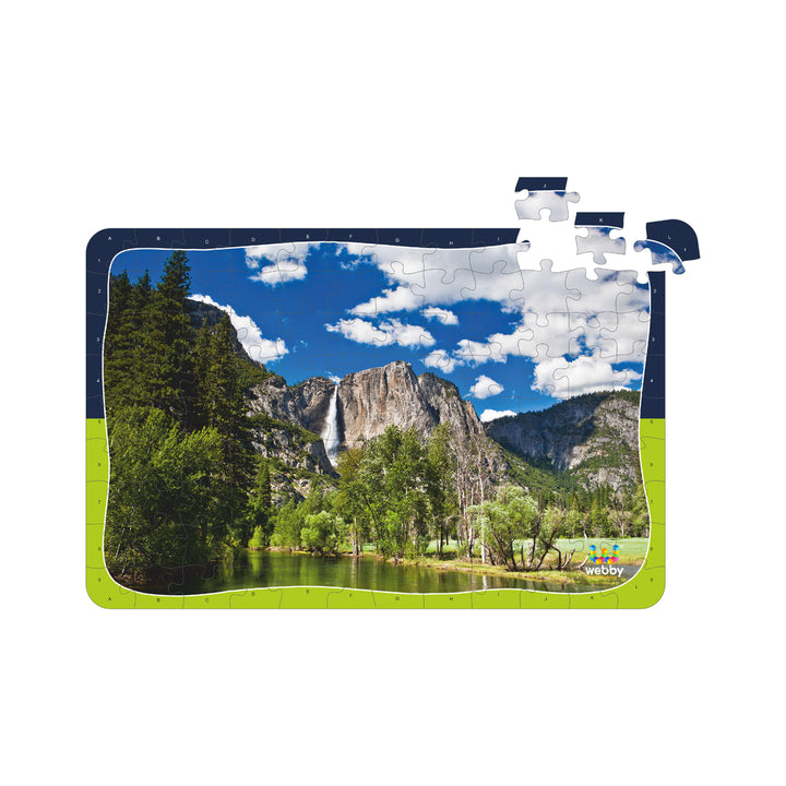 Webby Yosemite National Park Wooden Jigsaw Puzzle, 108 Pieces