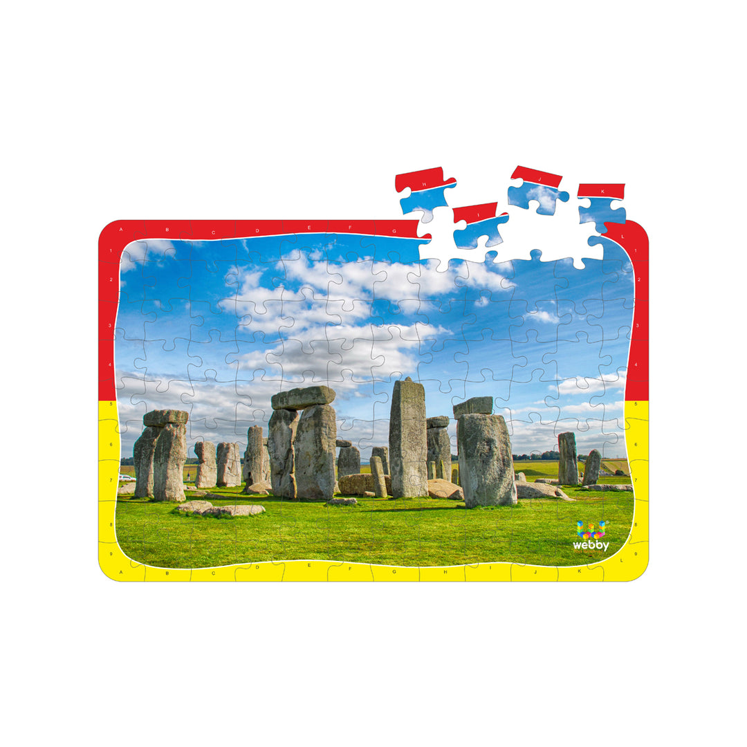Webby Stonehenge Wooden Jigsaw Puzzle, 108 Pieces