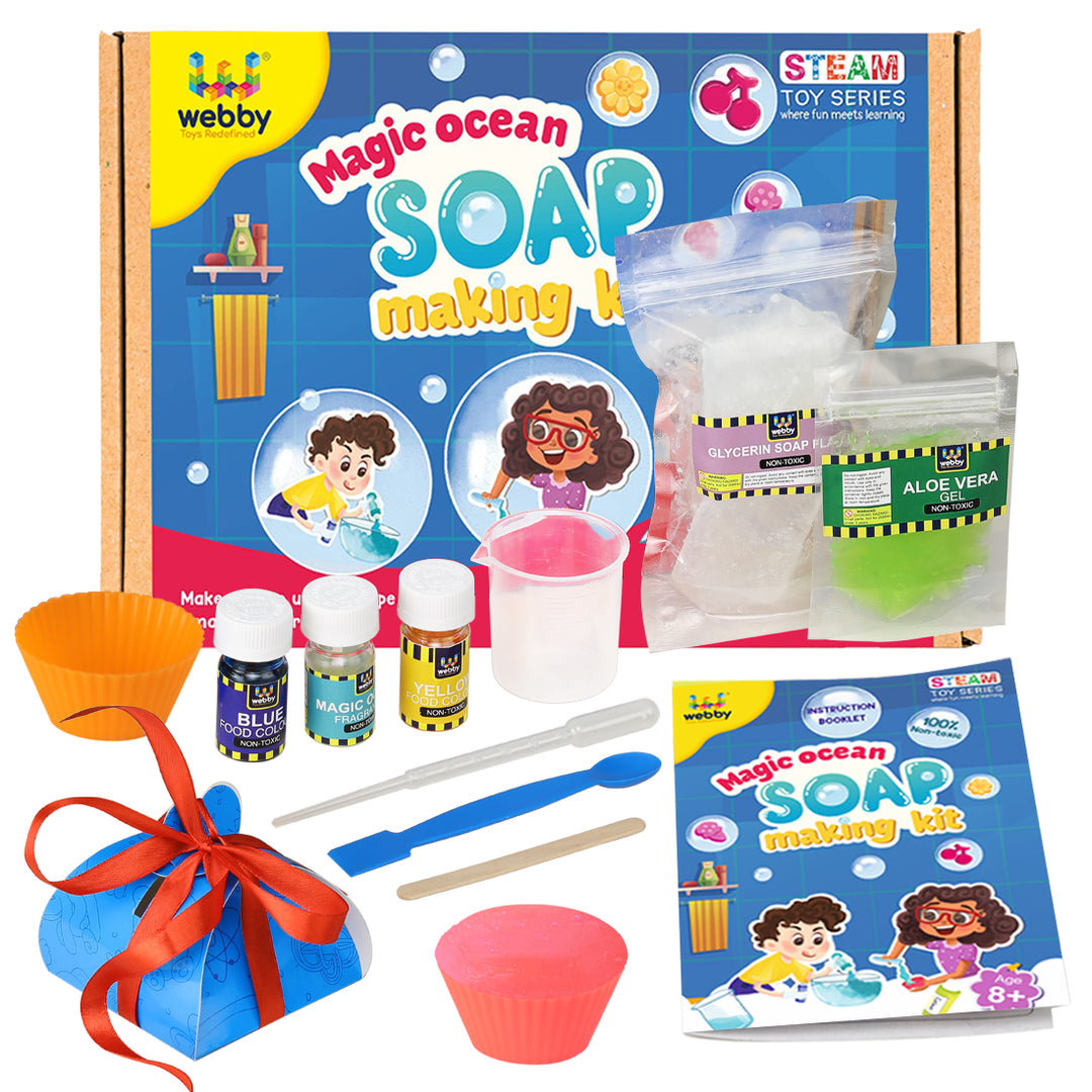 Webby DIY Soap Making Kit with Fragrance (Small)