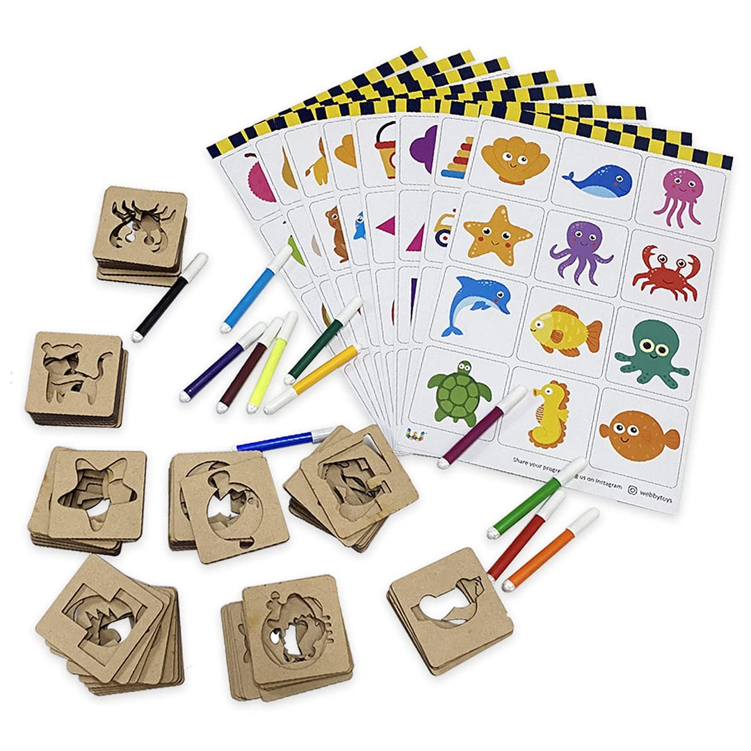 Webby Creative Drawing Wooden Kit