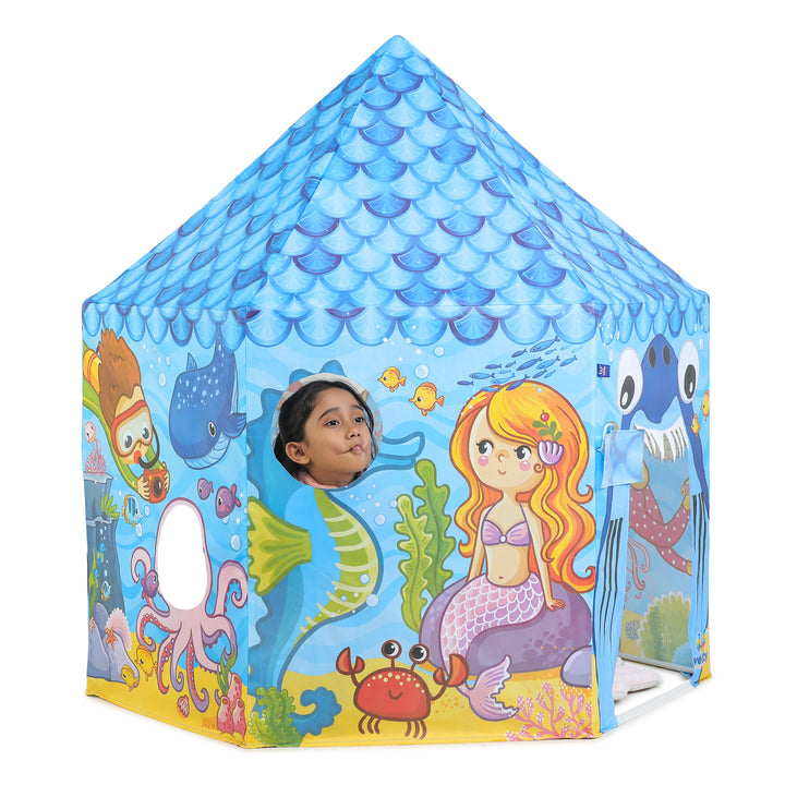 Webby Underwater Theme Photobooth Playhouse Tent - Multicolor