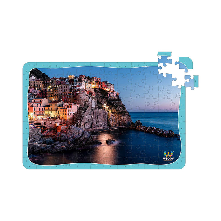 Webby Cinque Terre Jigsaw Puzzle, 108 Pieces