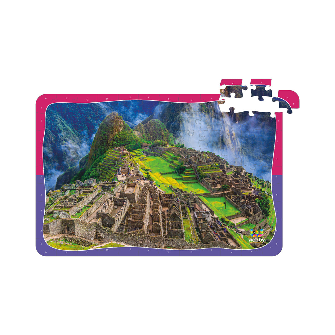Webby Machu Picchu Wooden Jigsaw Puzzle, 108 Pieces