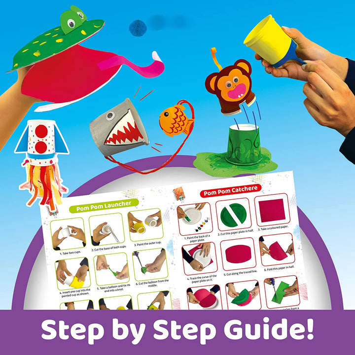 Webby DIY Art and Craft Launch and Catch Activity Kit