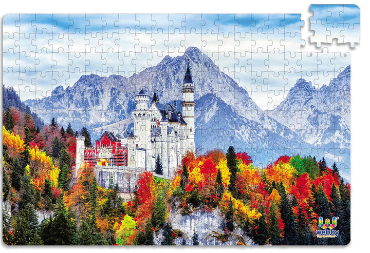 Webby Neuschwanstein Medieval Castle Jigsaw Puzzle, 252 pieces