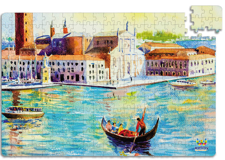 Webby San Giorgio Maggiore Island Wooden Jigsaw Puzzle, 252 pieces