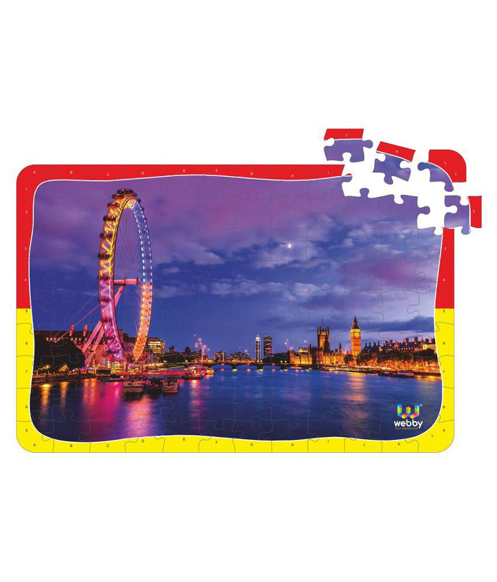 Webby London Eye Jigsaw Puzzle, 108 Pieces