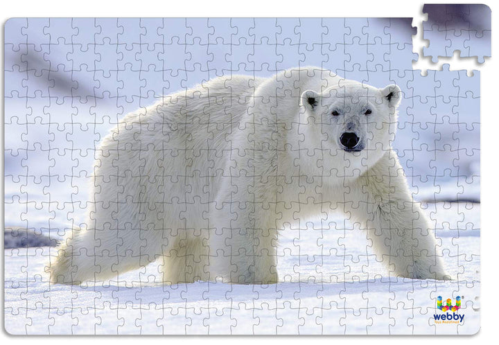 Webby The Polar Bear Jigsaw Puzzle, 252 pieces
