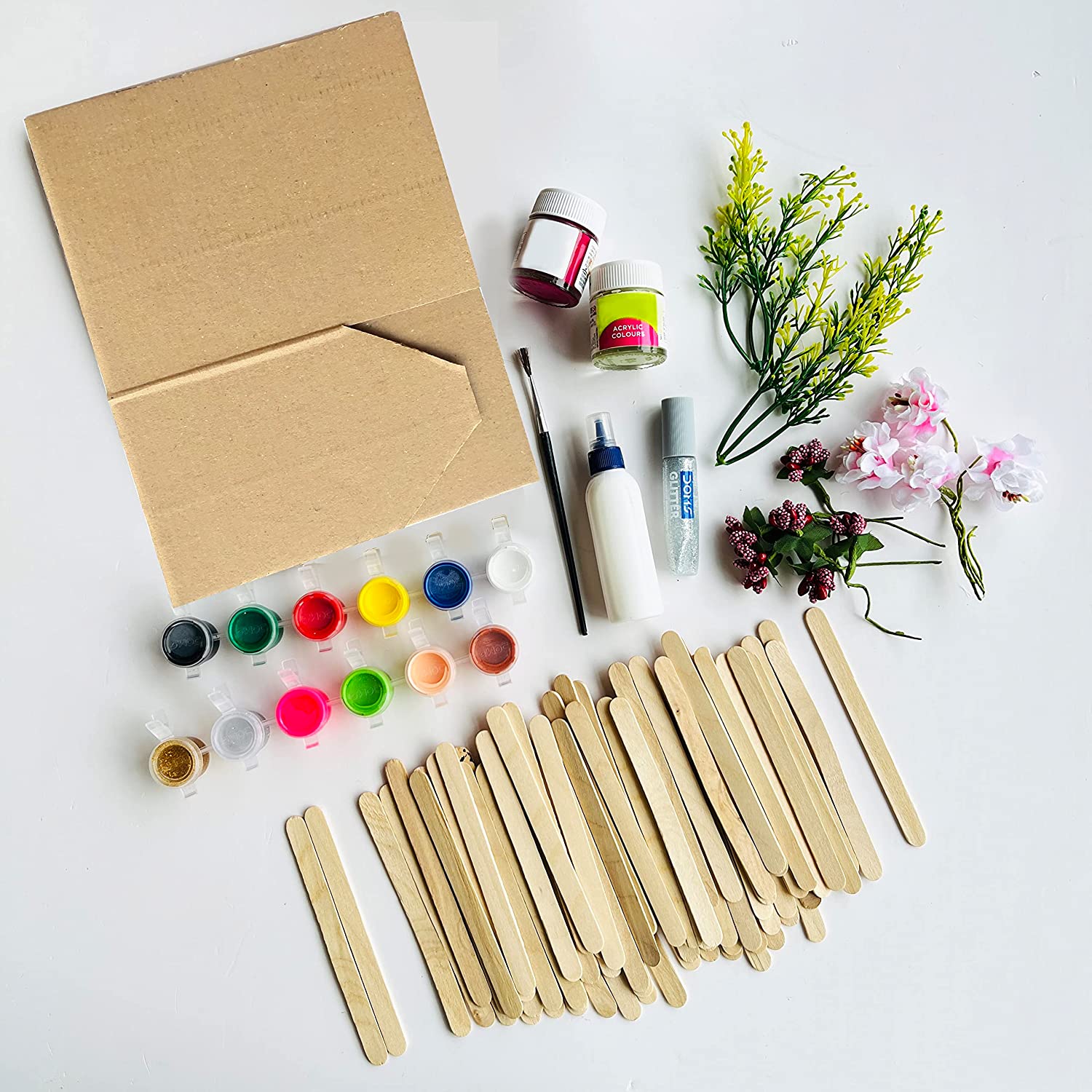 Webby DIY Fairy House Build and Paint Activity Kit Webby Toys