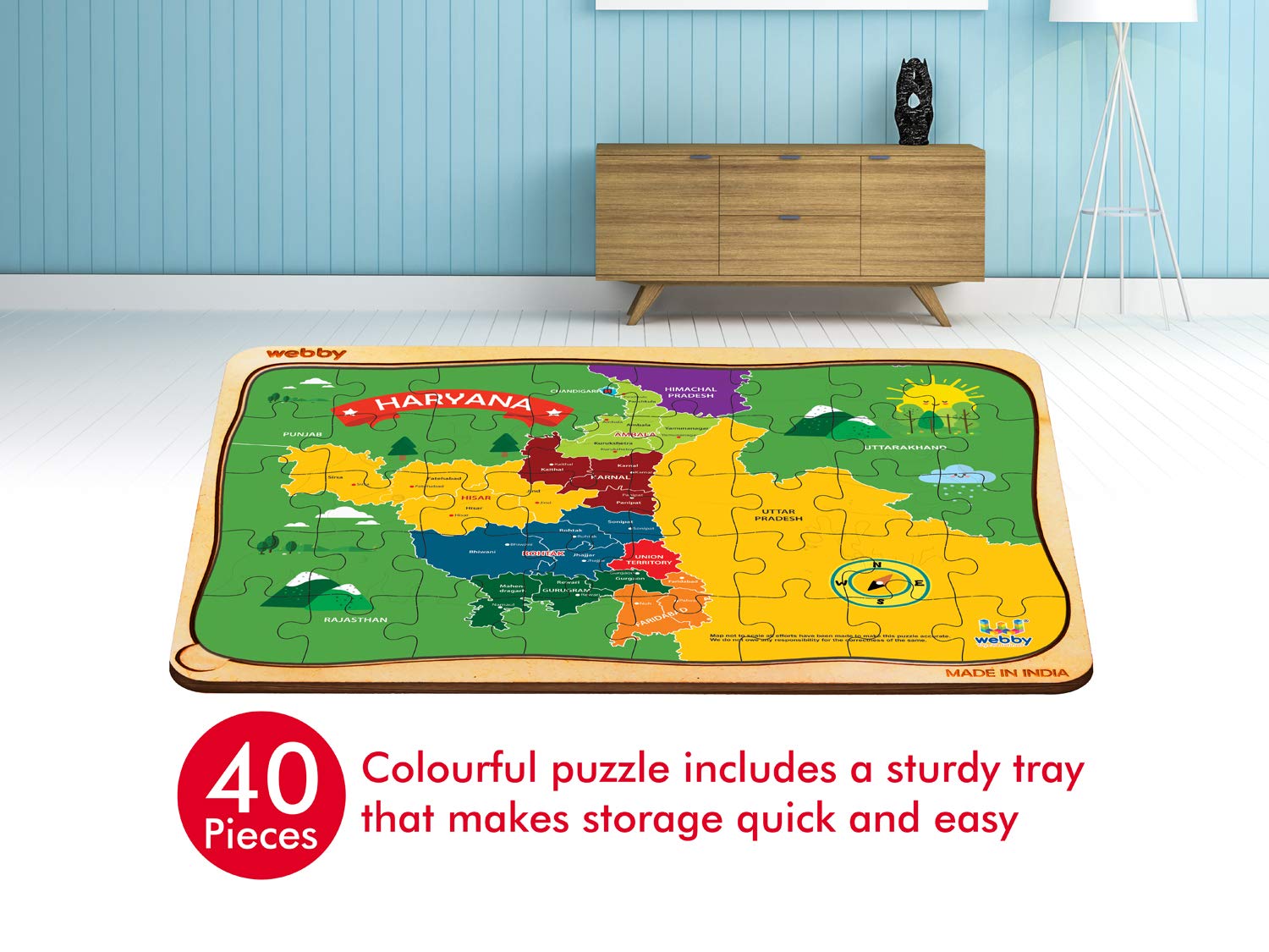 Wooden sales floor puzzle