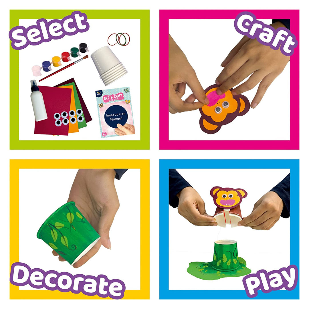 Webby DIY Art and Craft Launch and Catch Activity Kit