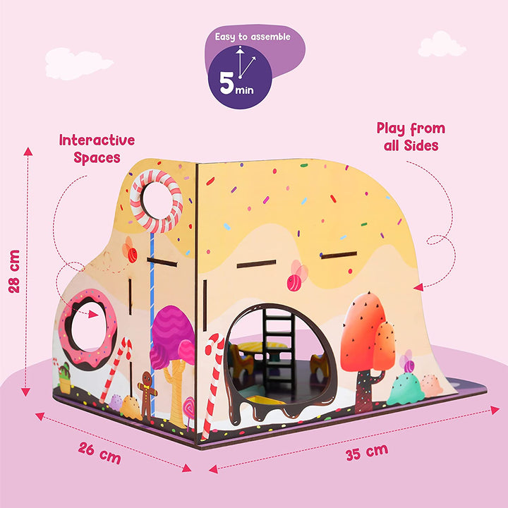 Webby Candy Craze A Sweet Retreat Wooden Doll House