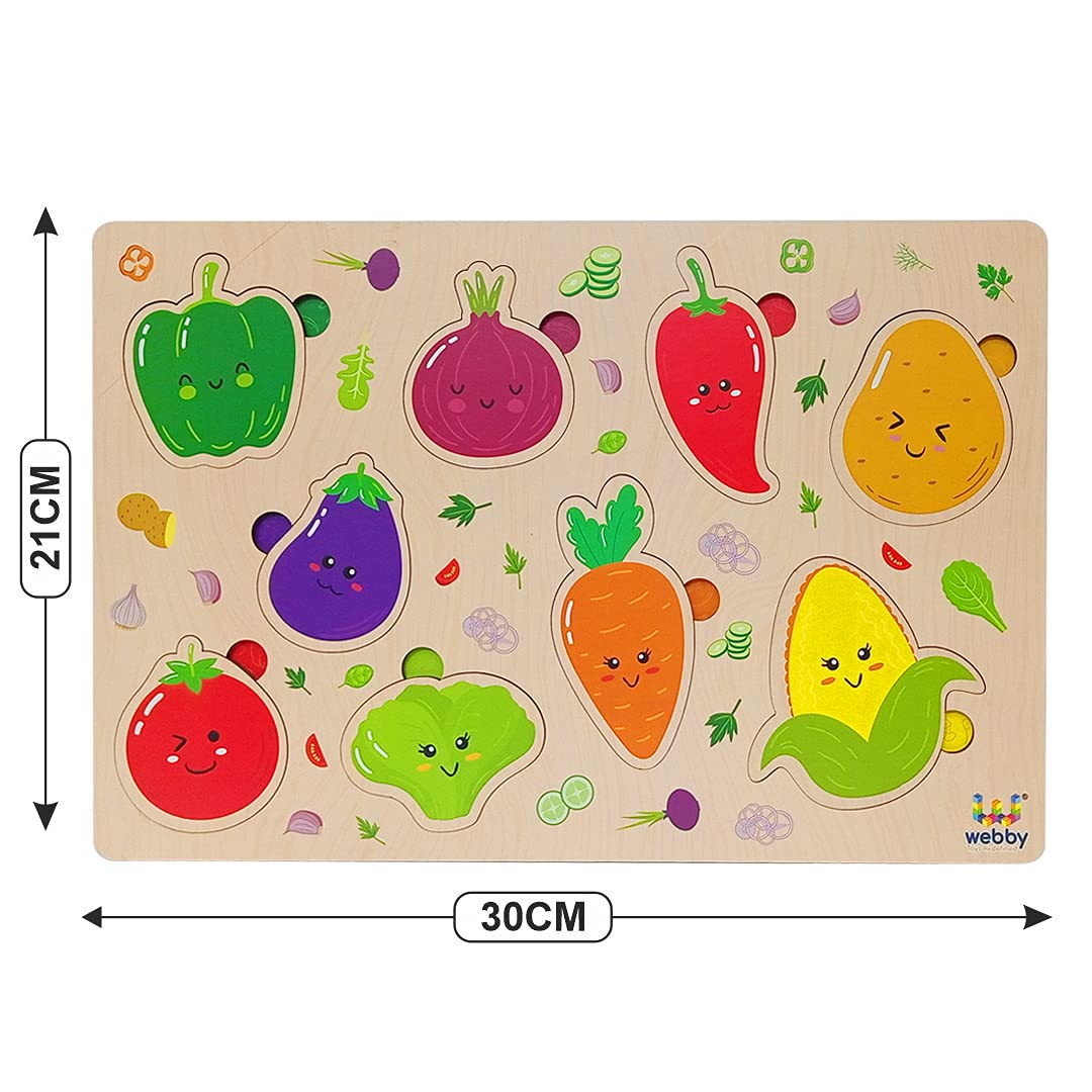 Webby 12x8 Wooden Board Finger Puzzle