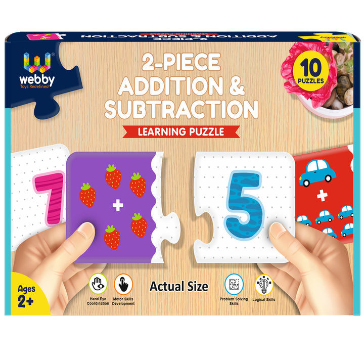 Webby 2 Pieces Learning Pack Jigsaw Puzzle