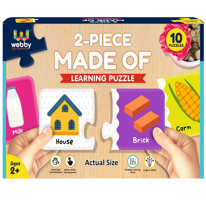 Webby 2 Pieces Learning Pack Jigsaw Puzzle