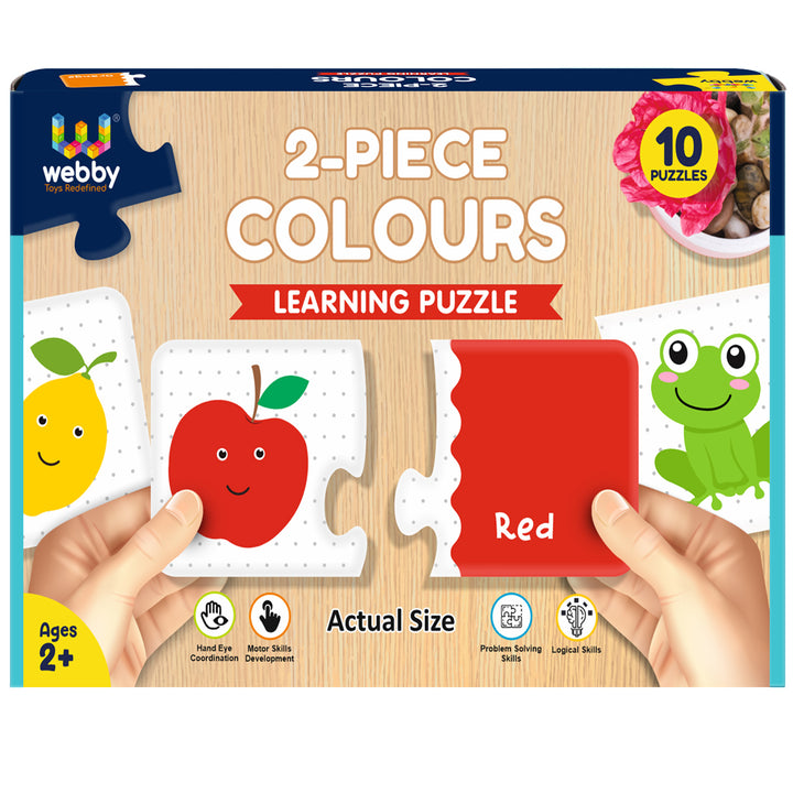 Webby 2 Pieces Learning Pack Jigsaw Puzzle