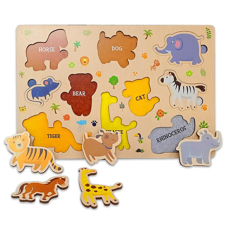 Webby 12x8 Wooden Board Finger Puzzle