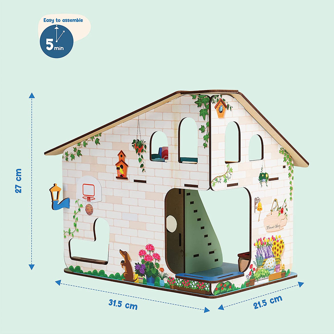 Webby Bloomvilla A Florists Home Wooden Doll House