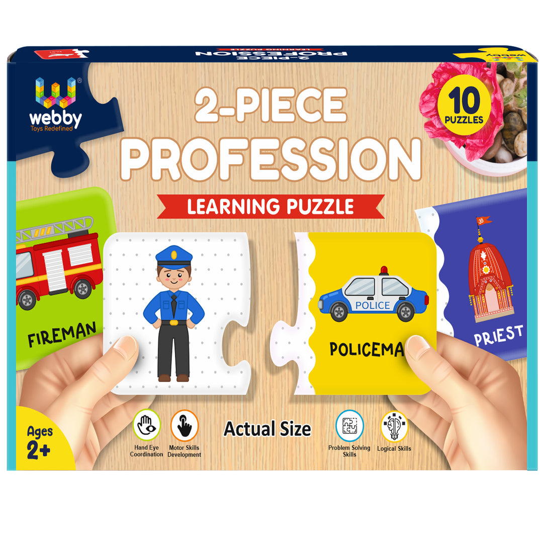 Webby 2 Pieces Learning Pack Jigsaw Puzzle