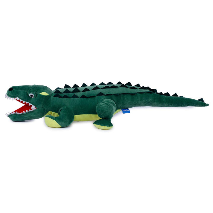 Webby Soft Crocodile with Open Mouth Stuffed Animal Plush Toy, Size - 72 cm