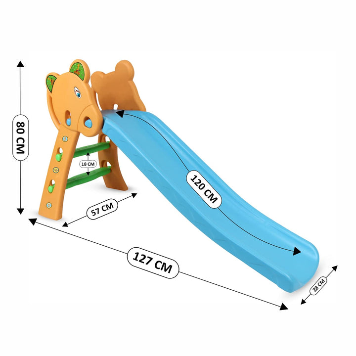 Webby Outdoor & Indoor Foldable Garden Slide (Giraffe)