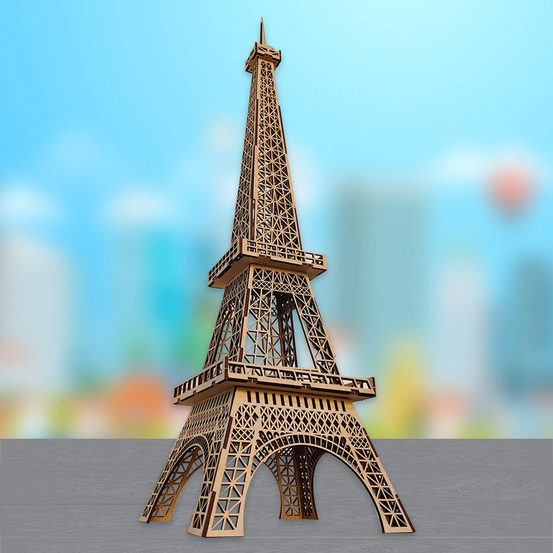 Webby 3D Wooden Craft Eiffel Tower Model Puzzle - 29 Pieces