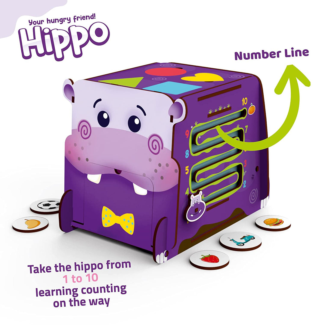 Webby Hippopotamus Game Educational Early Development Activity Toy