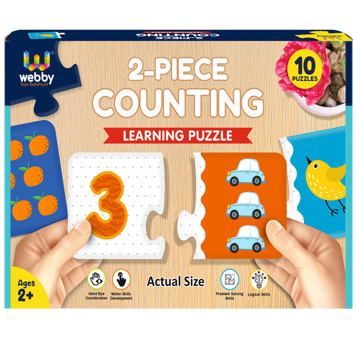 Webby 2 Pieces Learning Pack Jigsaw Puzzle