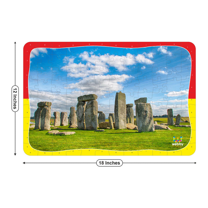 Webby Stonehenge Wooden Jigsaw Puzzle, 108 Pieces