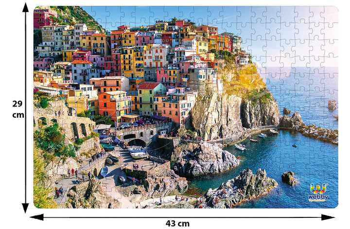 Webby Cinque Terre, Italy, Jigsaw Puzzle, 252 pieces