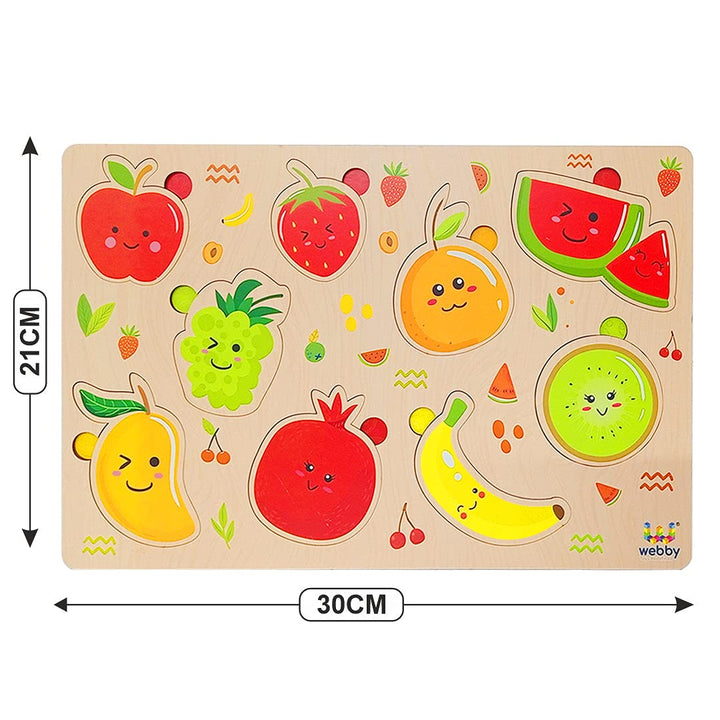 Webby 12x8 Wooden Board Finger Puzzle
