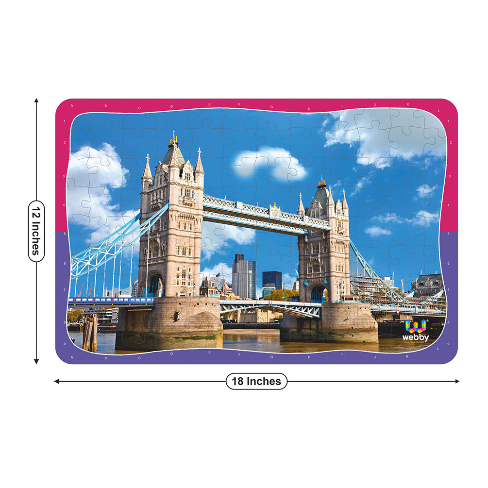 Webby Tower Bridge Jigsaw Puzzle, 108 Pieces