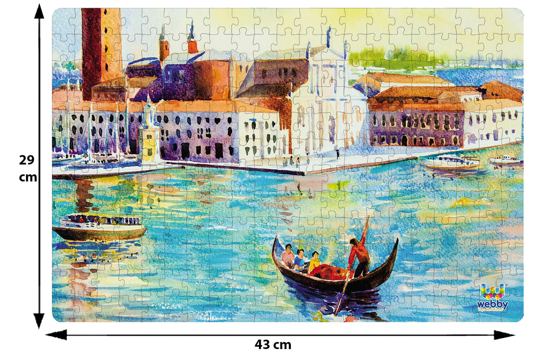 Webby San Giorgio Maggiore Island Wooden Jigsaw Puzzle, 252 pieces