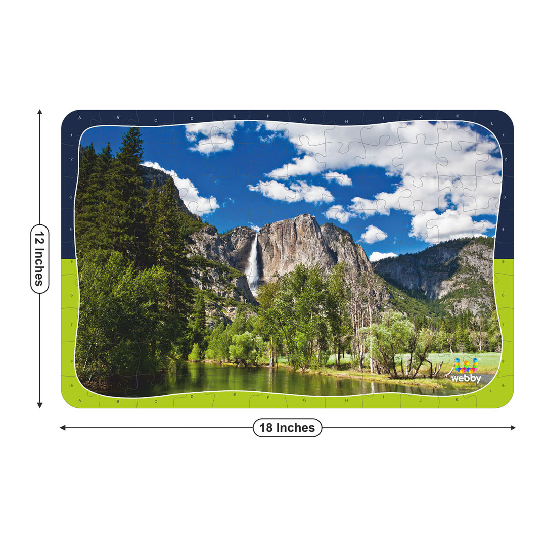 Webby Yosemite National Park Wooden Jigsaw Puzzle, 108 Pieces