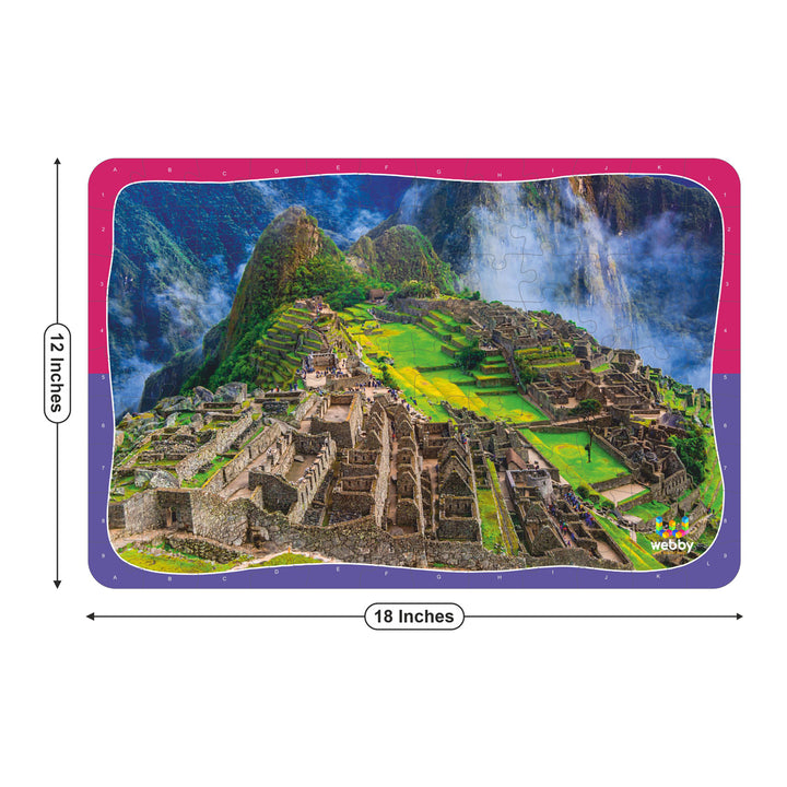 Webby Machu Picchu Wooden Jigsaw Puzzle, 108 Pieces