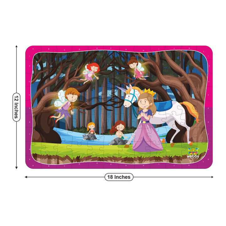 Webby Fairyland Jigsaw Puzzle, 108 Pieces