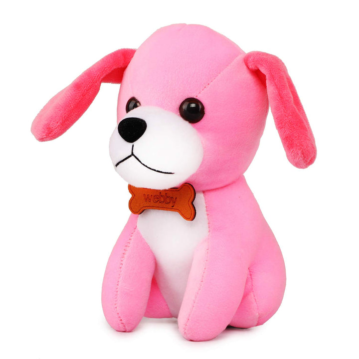 Webby Soft Animal Plush Standing Dog Toy 20cm