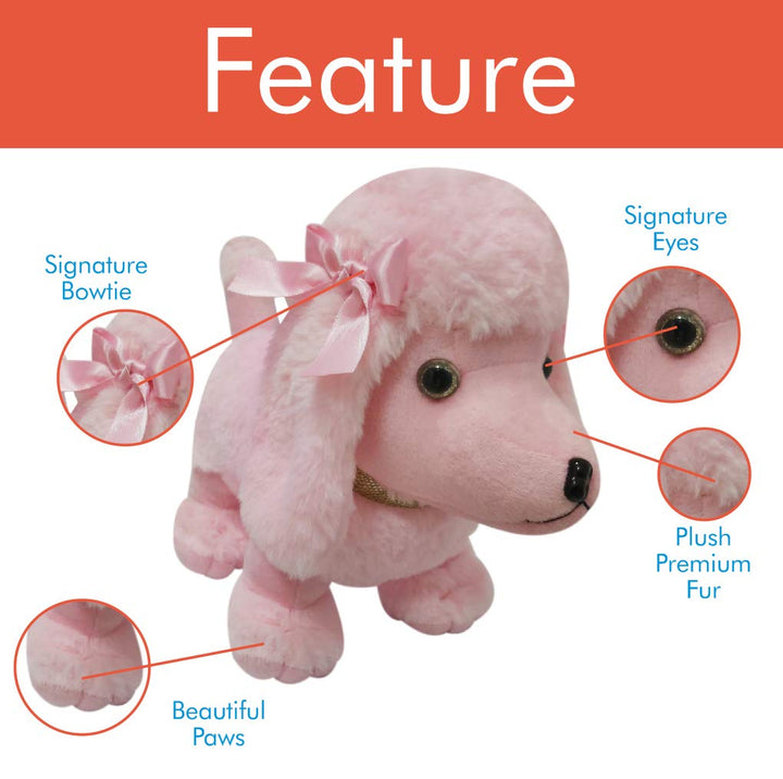 Webby Cute Poodle Stuffed Animal Plush Toy, 40CM
