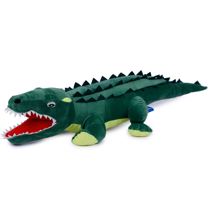Webby Soft Crocodile with Open Mouth Stuffed Animal Plush Toy, Size - 72 cm