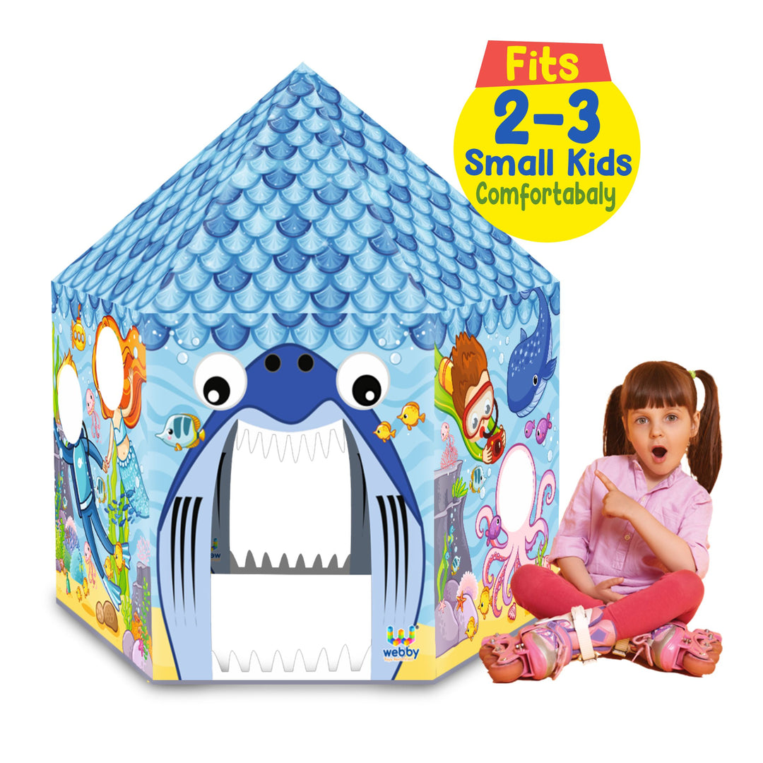 Webby Underwater Theme Photobooth Playhouse Tent - Multicolor