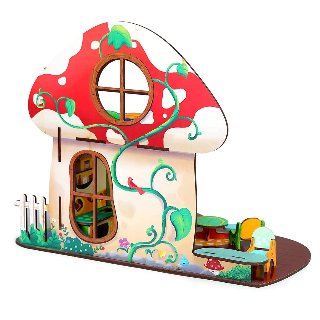 Webby Shroomy Land A Mystical World Wooden Doll House
