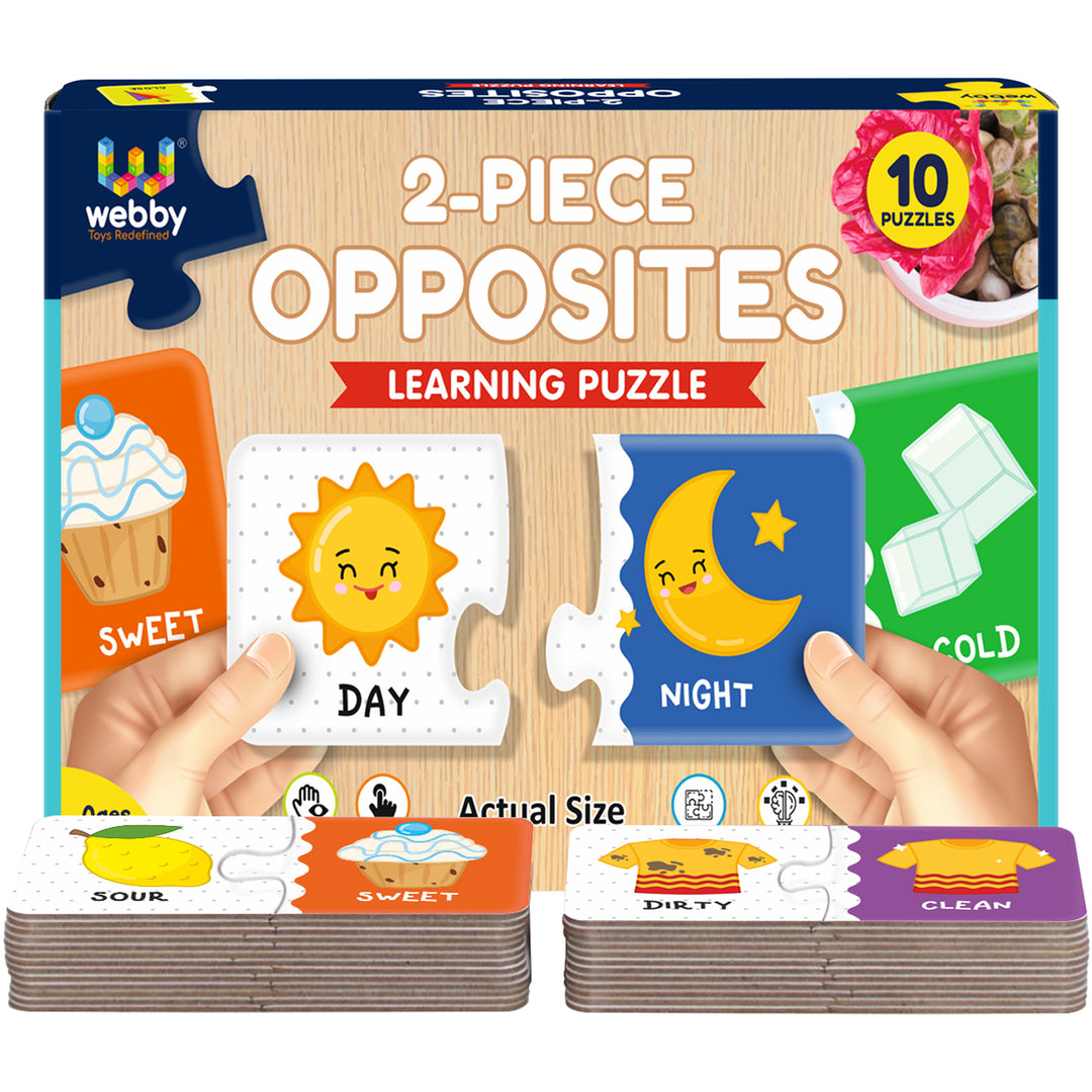 Webby 2 Pieces Learning Pack Jigsaw Puzzle