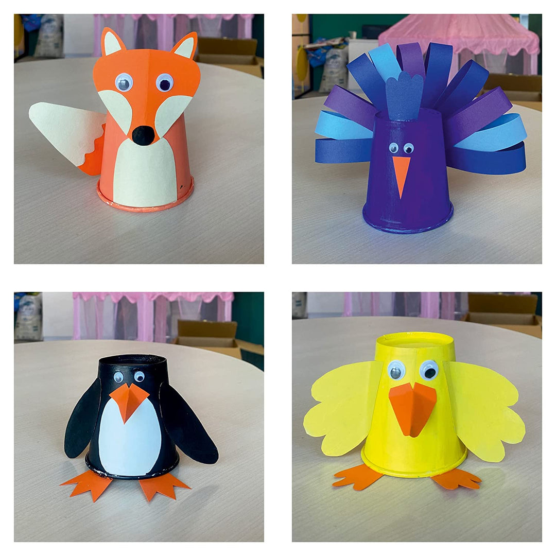 Webby DIY Art and Craft Paper Cup Making and Painting