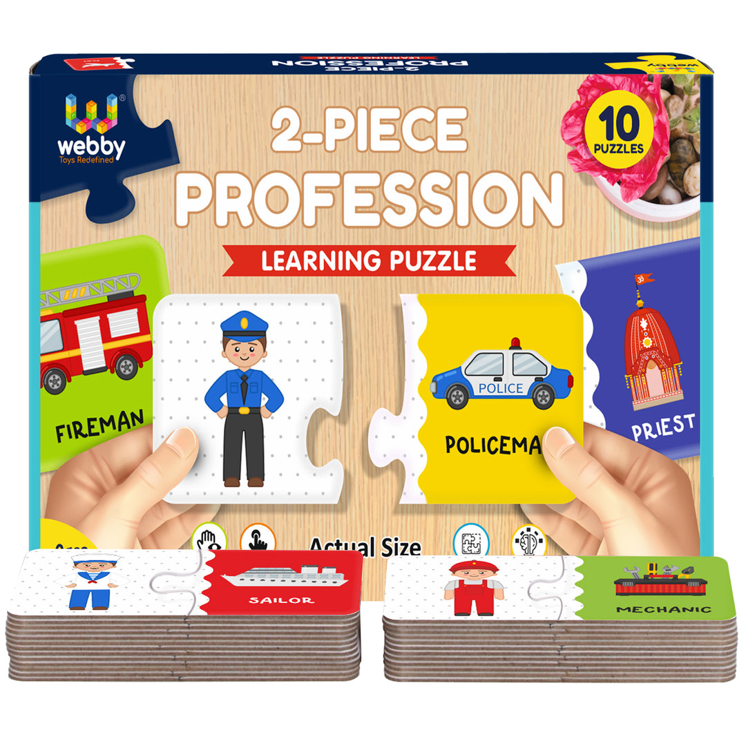 Webby 2 Pieces Learning Pack Jigsaw Puzzle