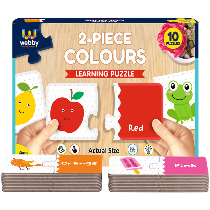 Webby 2 Pieces Learning Pack Jigsaw Puzzle