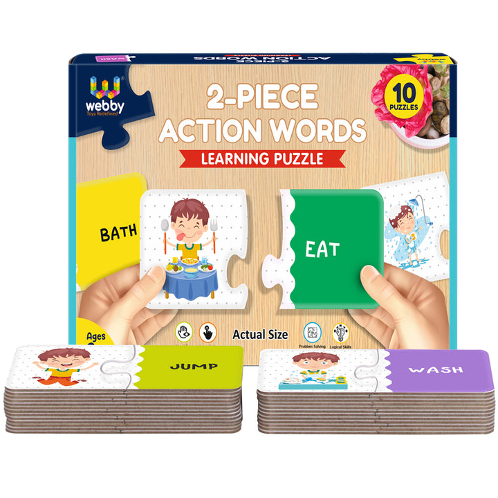 Webby 2 Pieces Learning Pack Jigsaw Puzzle